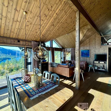 Modern With Panoramic View, Sauna And Fire Pit בית נופש *