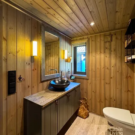 Modern With Panoramic View, Sauna And Fire Pit בית נופש *