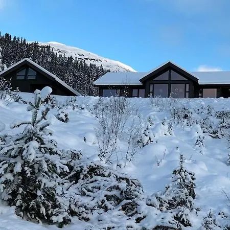 Modern With Panoramic View, Sauna And Fire Pit Сasa de vacaciones Espedalen