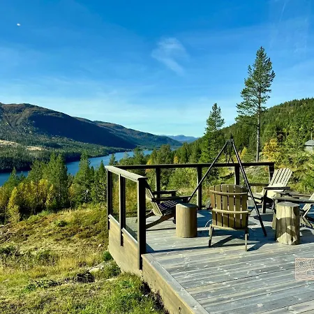 Сasa de vacaciones Modern With Panoramic View, Sauna And Fire Pit